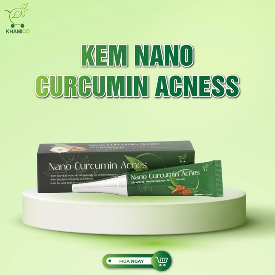 Nano Curcumin Acnes (Kem Ngừa Mụn)