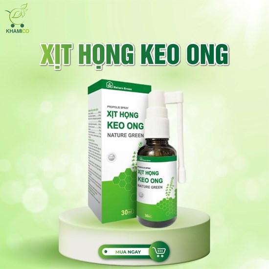 Xịt Họng Keo Ong