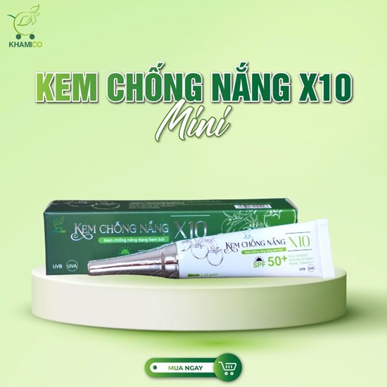 Kem Chống Nắng X10 - Mini (10g)