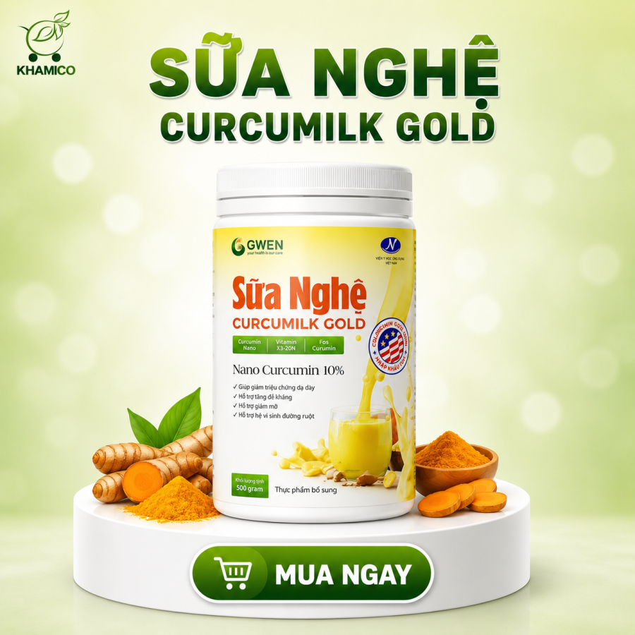Sữa nghệ Curcumilk Gold